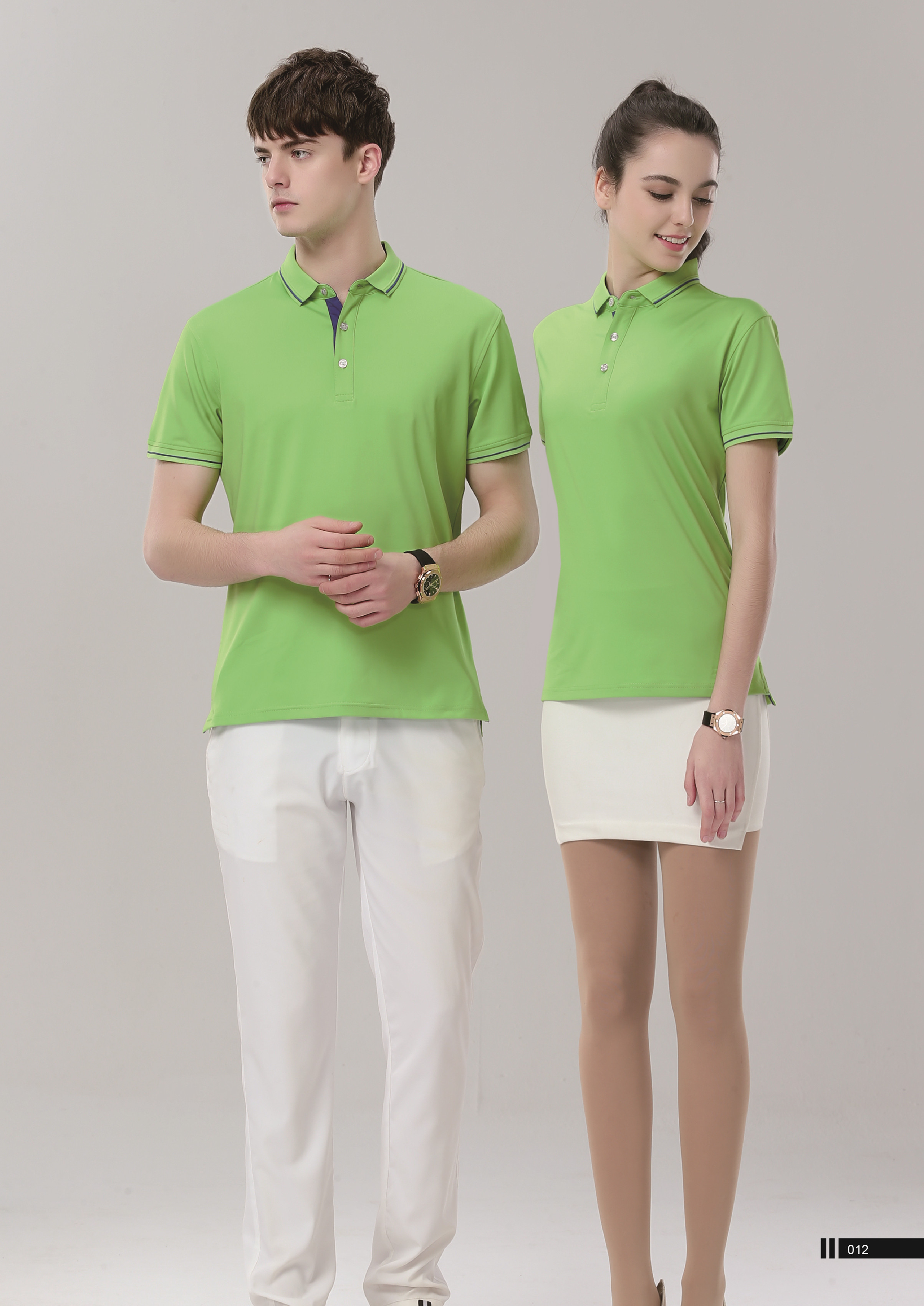 T恤定制在審美上體現統一、整齊、對稱之美